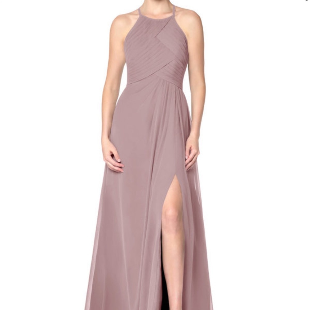 Azazie Ginger Allure Vintage Mauve Dress